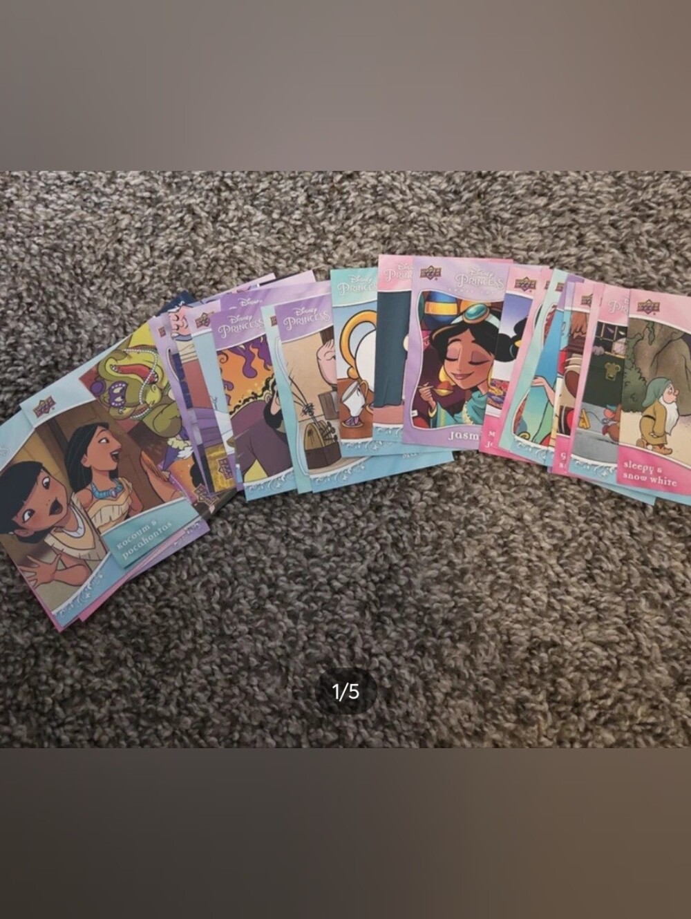 Disney Princess Trading Cards